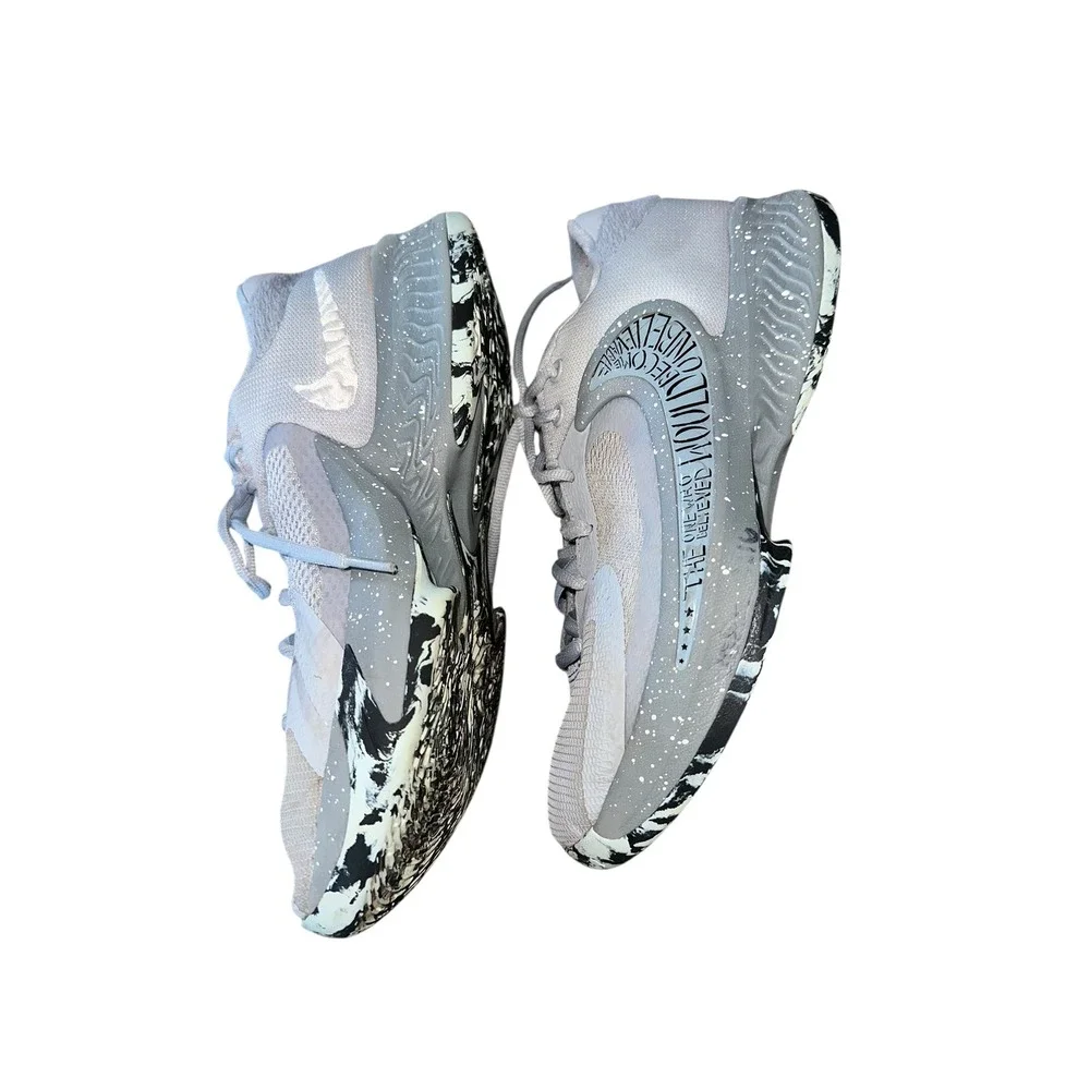 Nike Zoom Freak 4 GS 'Etched‎ in Stone' Size 7Y DQ0553-004